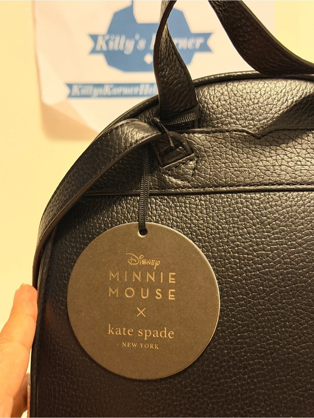NWT Limited Edition Kate Spade X Disney Minnie Mouse Backpack Pink-Black Color